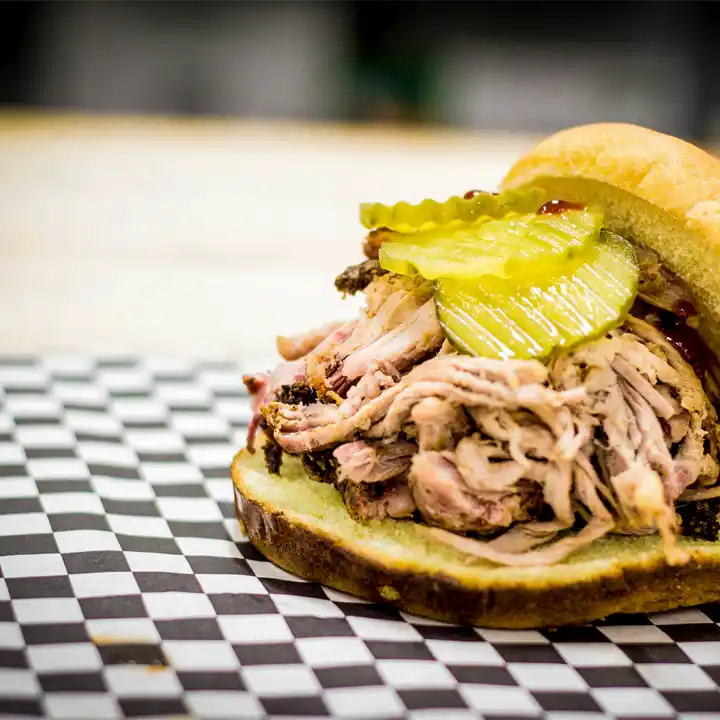 BBQ pork sandwich